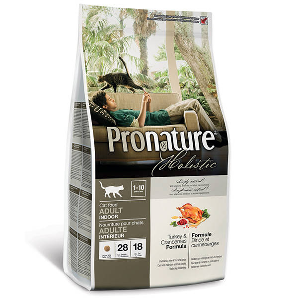 

Pronature Holistic Adult Cat Turkey&Cranberries холистик корм для котов всех пород - 2,72 кг