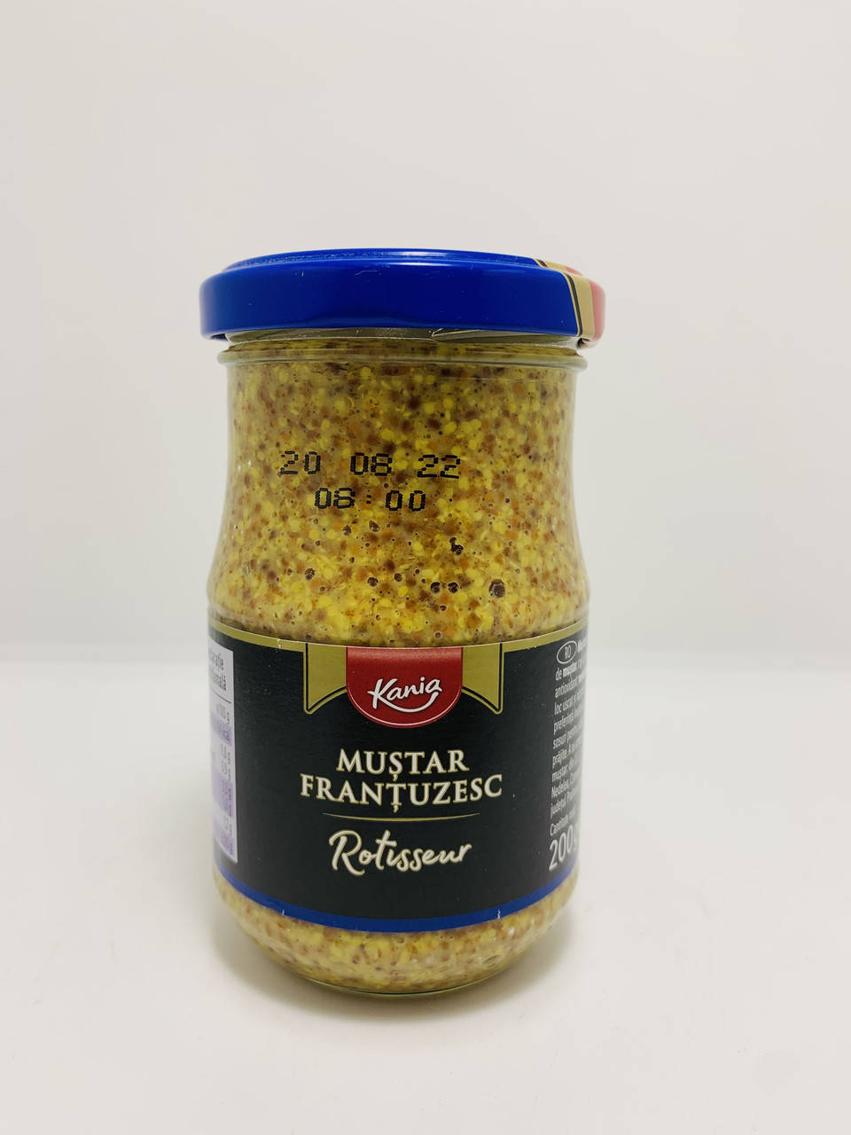 

Горчица французская Kania Mustar Frantuzesc Dijon 200г
