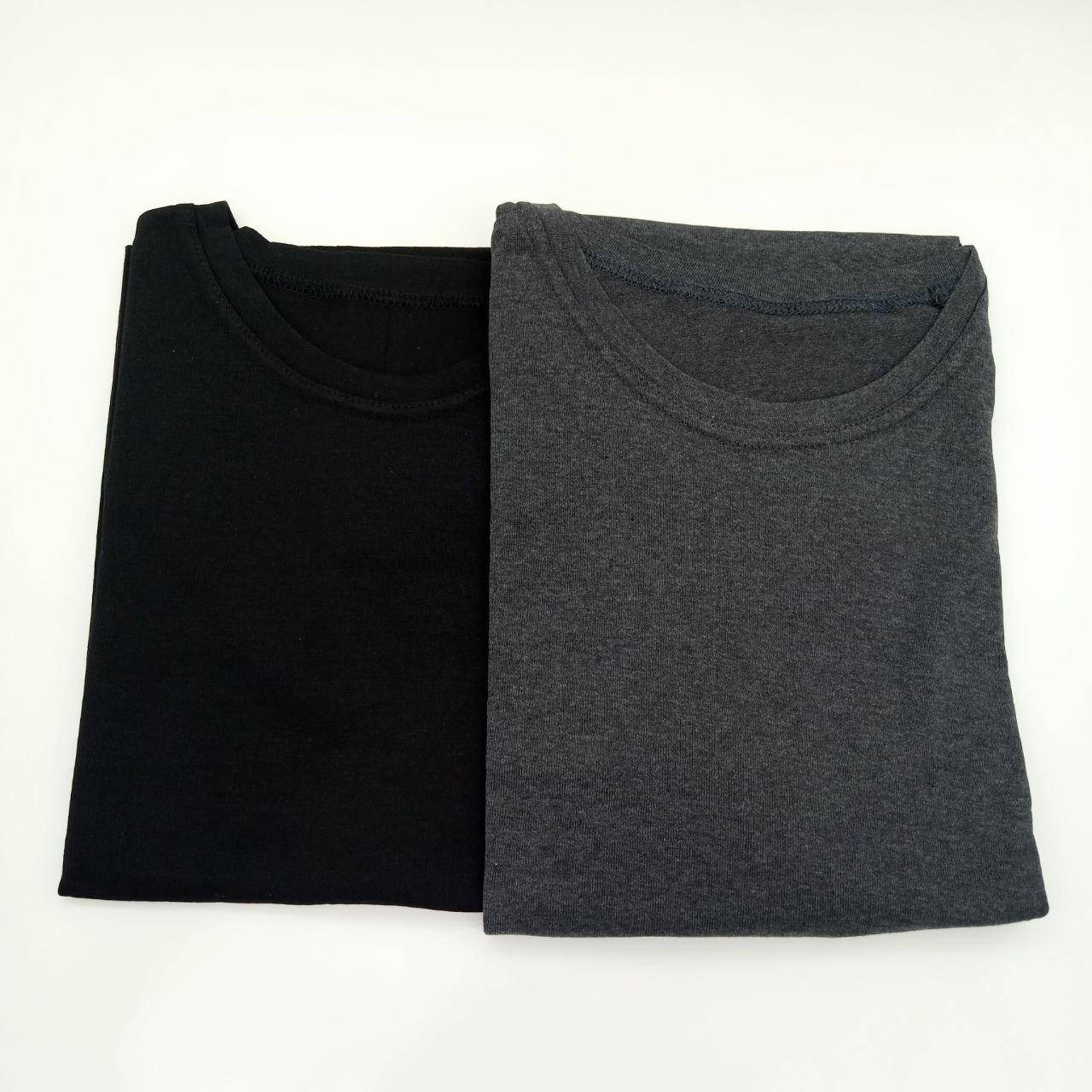 

Футболка мужская однотонная, разные цвета, коттон, БАТАЛ_5