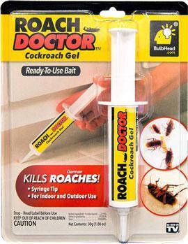 

Гель от тараканов и насекомых Roach Doctor Cockroach Gel универсальный шприц 30 г