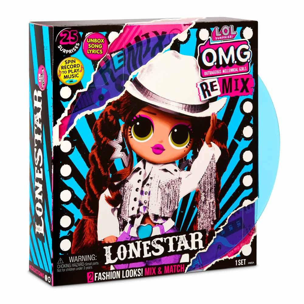 

Кукла ЛОЛ ОМГ Ремикс Леди Кантри / L.O.L. Surprise! O.M.G. Remix Lonestar