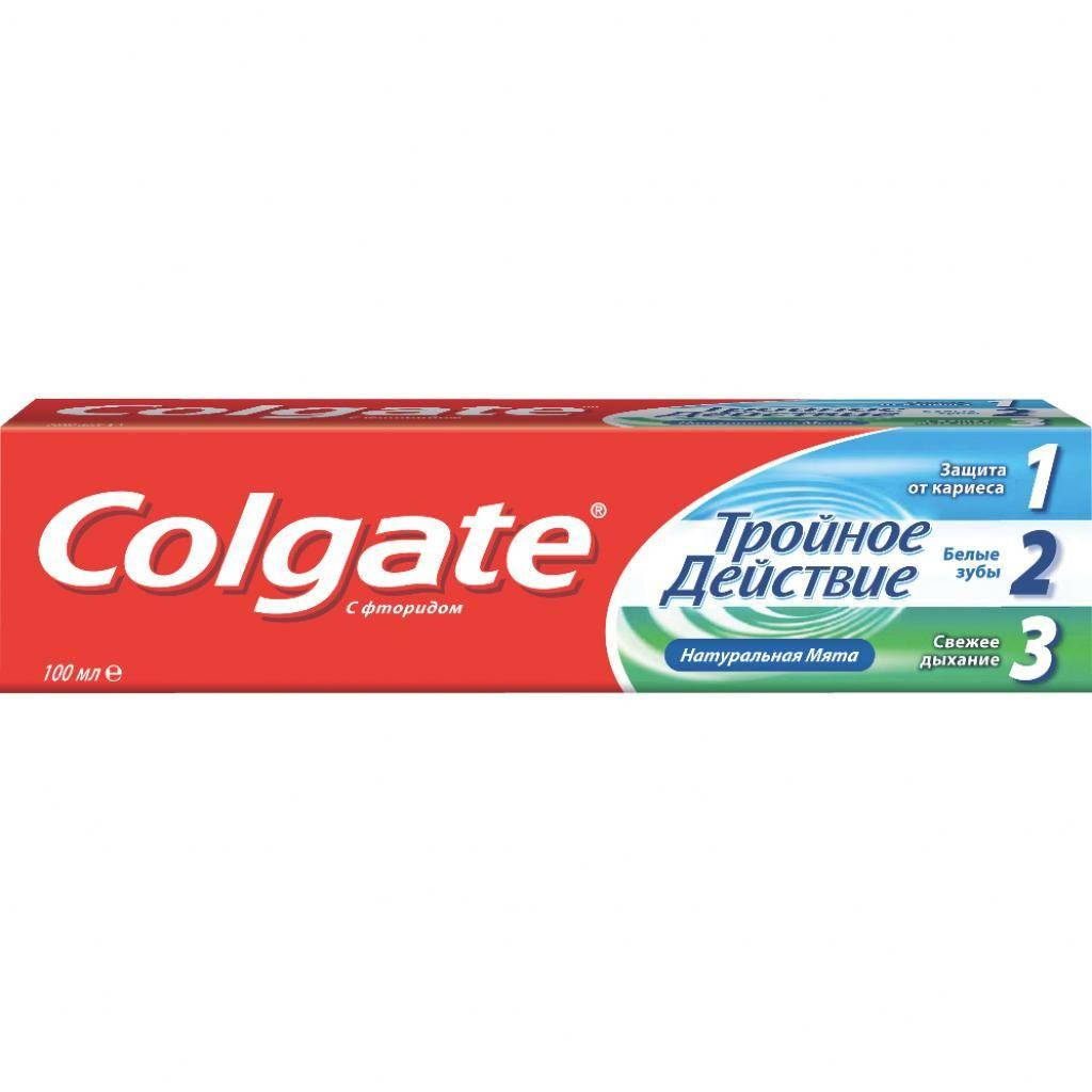 

Зубна паста Colgate 100 мл Тройное дейст