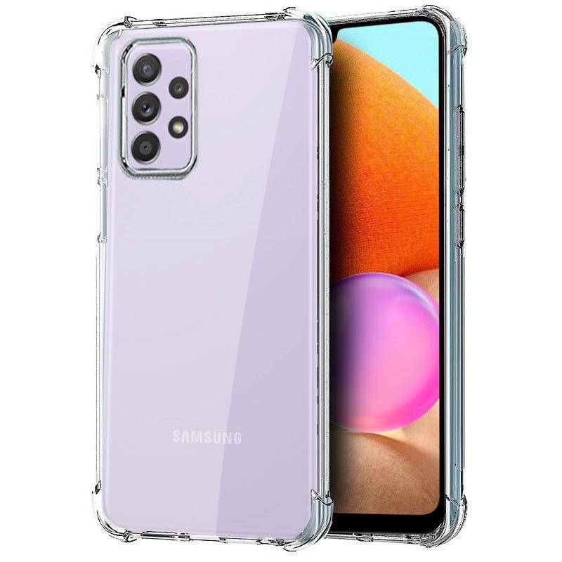 

Силиконовый противоударный прозрачный чехол для Samsung Galaxy A32 4G A325 (бампер)