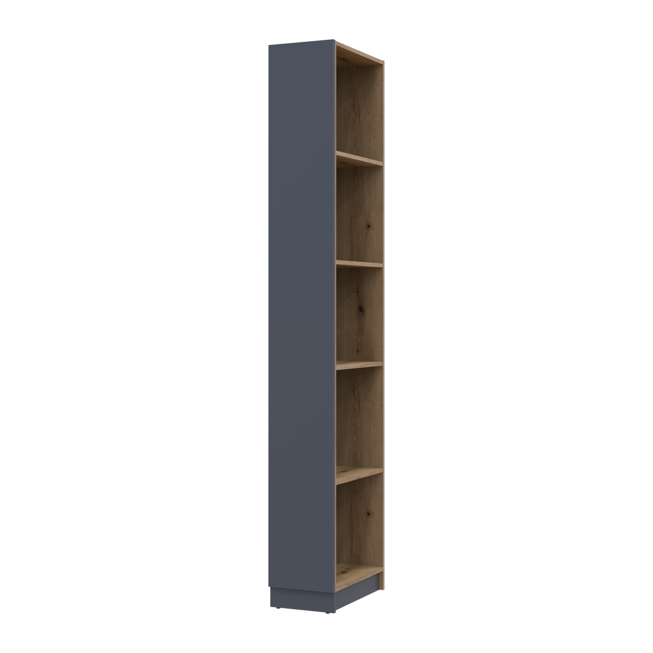Етажерка до шаф Doros Дейл Графіт/Дуб Евок 52х28х220 (41516119) 2