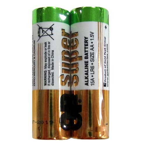 

Батарейка LR6 GP super , 1шт (trey по 2шт) AA (15A-S2)