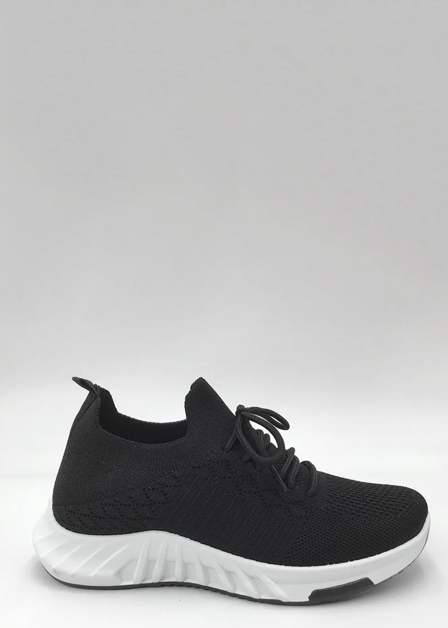 

Женские текстильные кроссовки Черные LaVento Sport р. 37-41 41, Черный