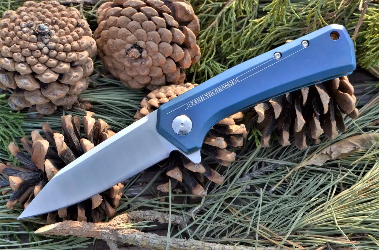 

Складной нож Zero Tolerance 0808 china синий