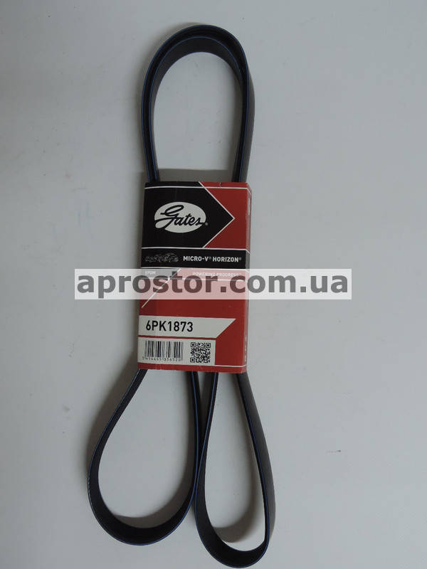 

Ремень генератора Авео/Вида 1,5-1,6/Лачетти 1,6/1,8 LDA/Нубира 1,6/Такума 1,6 (GATES) 96183108/6PK1873