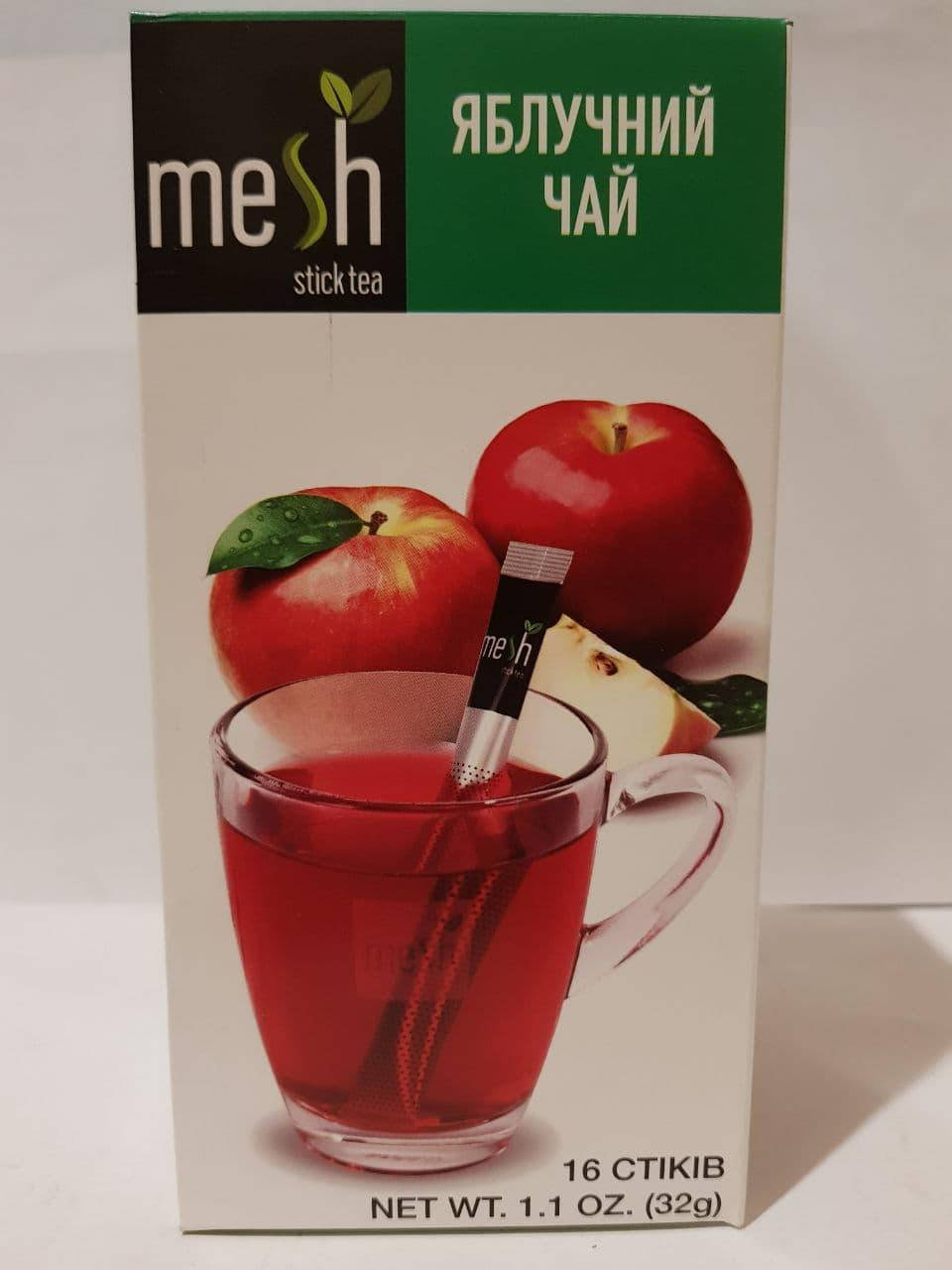 

Чай фруктовый яблочный Mesh stics Мэш в стиках 16 шт по 2 г