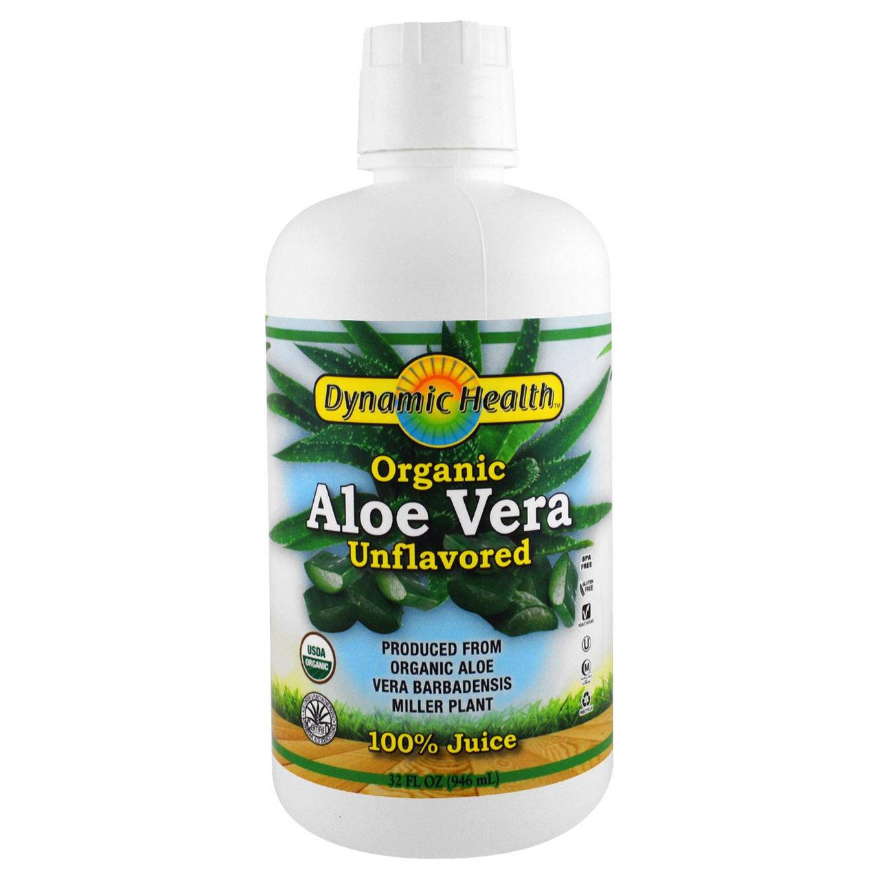 

Органический 100% сок Алоэ Вера (Organic Aloe Vera) 946 мл
