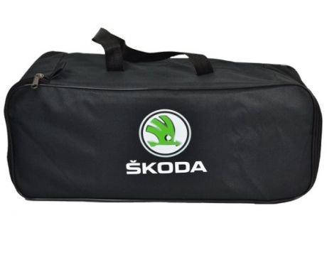 

Сумка-органайзер в багажник Poputchik Skoda черный (03-123-1Д)