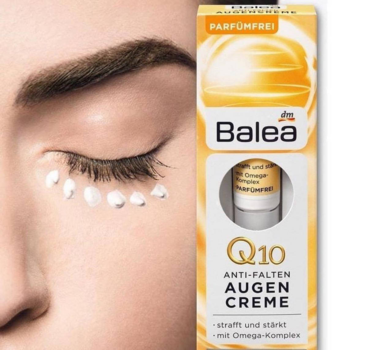 

Balea Q10 Anti-Falten Augencreme Крем против морщин для контуров глаз с Q10 15 мл 30+