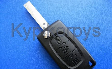 

СИТРОЕН (Citroën) С4 Пикассо выкидной ключ (корпус)