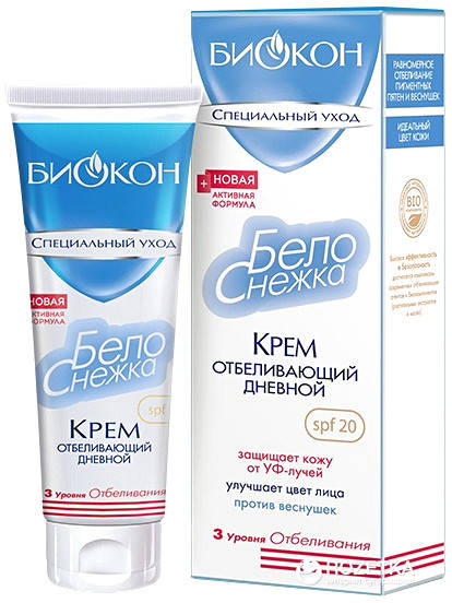 

Дневной отбеливающий крем "Белоснежка" Биокон
