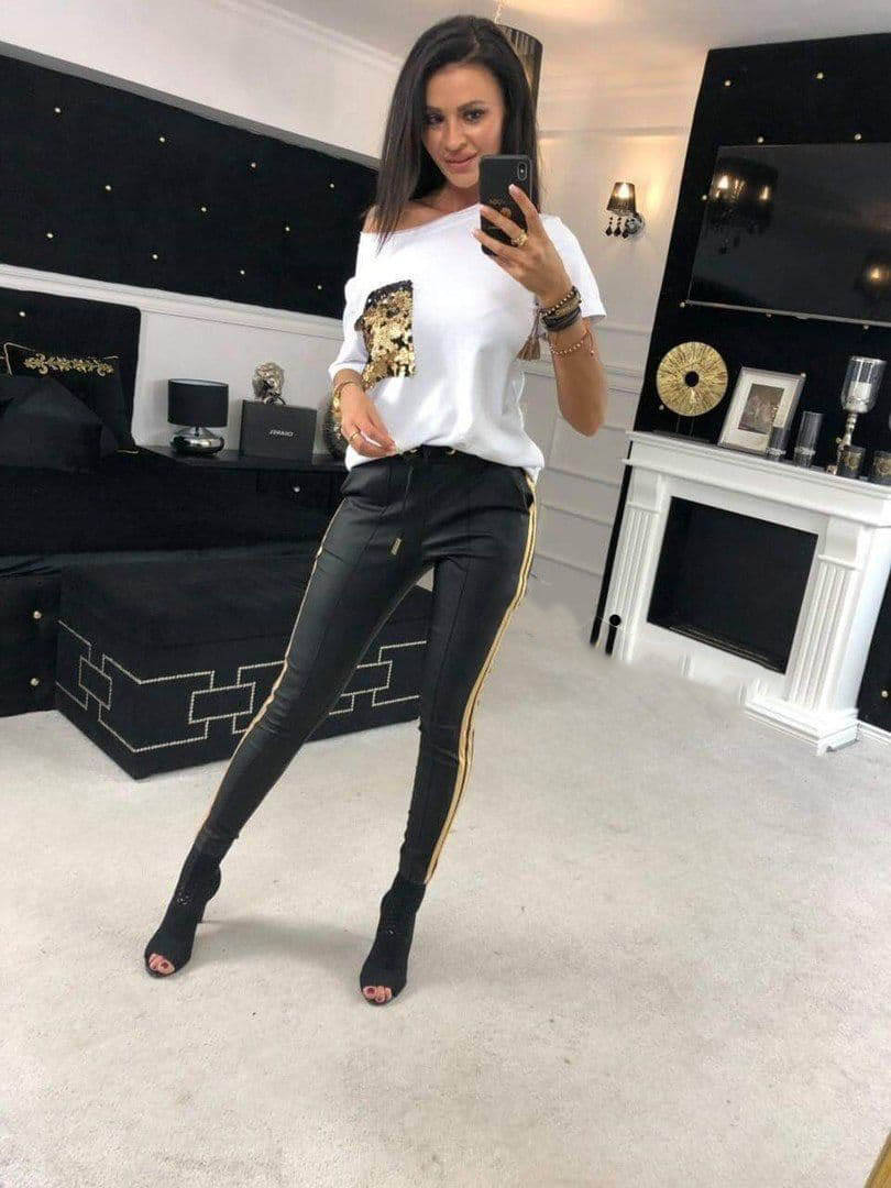 

Деловые и повседневные костюмы Стильный женский брючный костюм с футболкой Костюм двойка на весну "Джили", Разные цвета