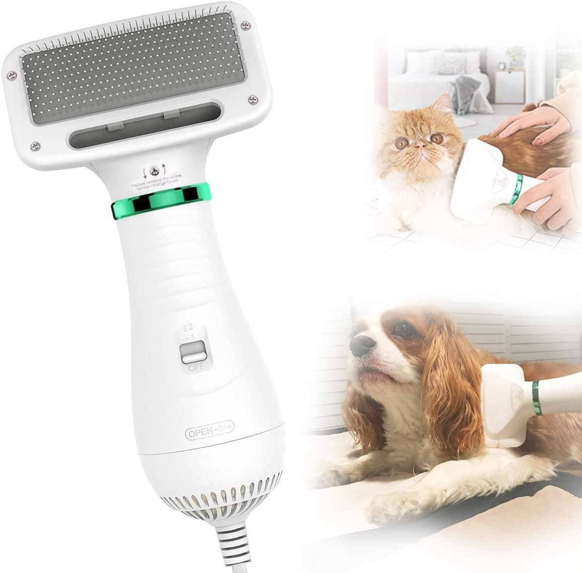 

Универсальная фен-расчёска для шерсти котов и собак PET GROOMING DRYER (WN-10)