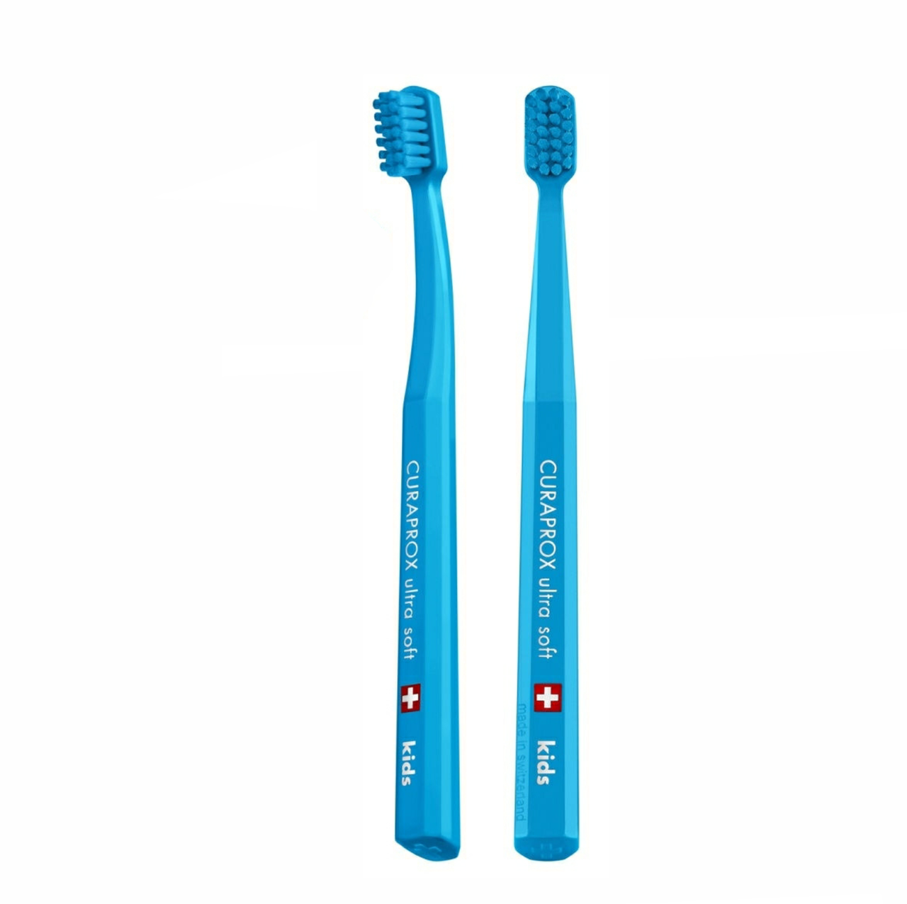 

Детская зубная щетка Curaprox Kids CS 5500 от 4 до 12 лет голубая, 1 шт