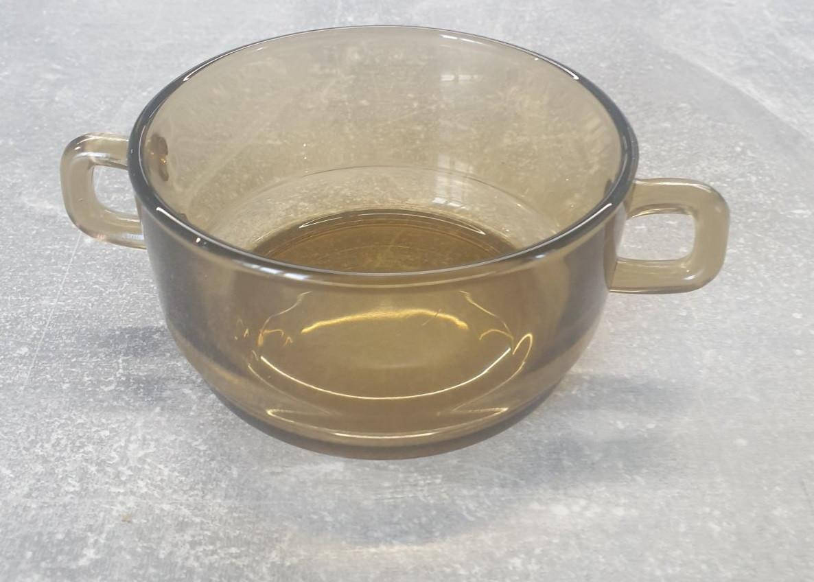 

Бульонница Huta Skla светло-дымчатая 350мл ударопрочное стекло (118854)