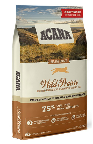 

Acana Wild Prairie Cat 1,8кг - корм для кошек с курицей, индейкой и рыбой