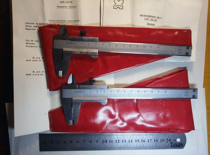 

Штангенциркуль ШЦ-I 0-125 0.1 СССР