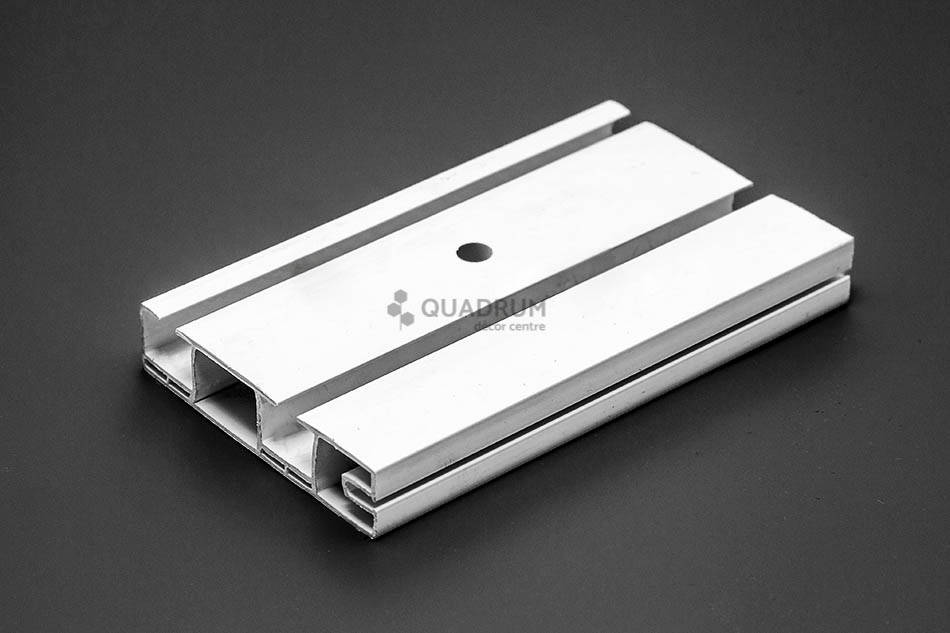 

Карниз двойной 4.0 м КС2 + фурнитура, Белый