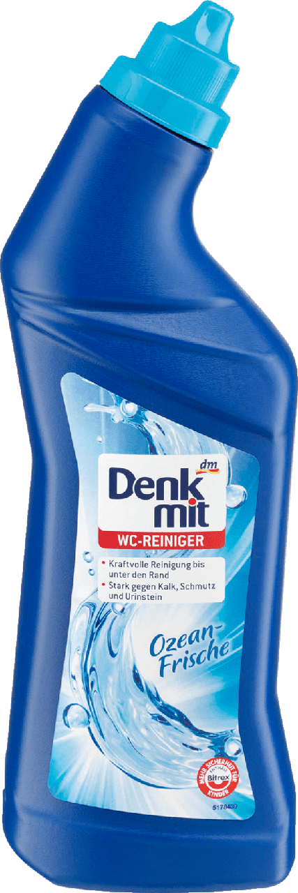 

Засіб для прибирання туалету Denkmit WC Reiniger Ozean Frische 1000мл 60 грн.