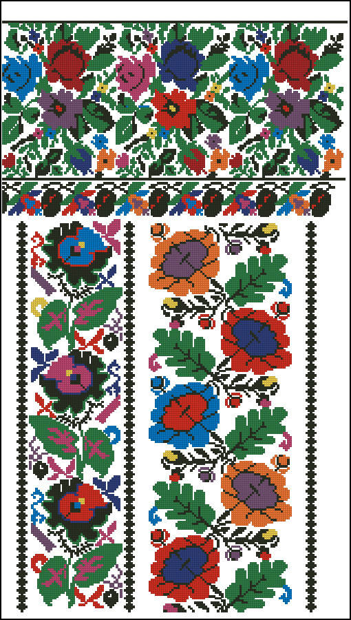 

Боршивская вышиванка Схема PDF, xsd, dst, pes, jef, hus