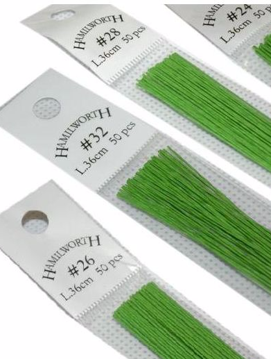 

Проволока салатовая Hamilworth №26