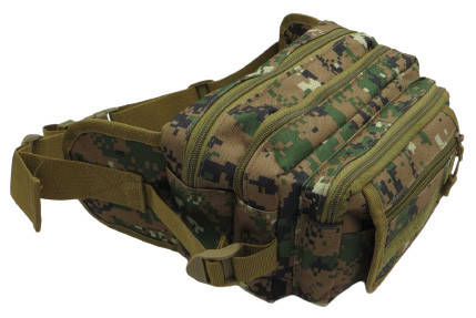 

Сумка на пояс / 1314-5 / "Камуфляж ХАКИ" 4вида 25 * 13см, микс (1/12)