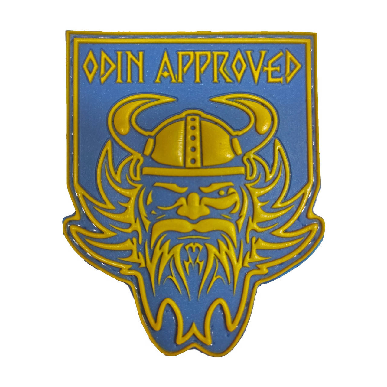 

Шеврон Odin Approved BLUE-YELLOW 70х85мм, Черный