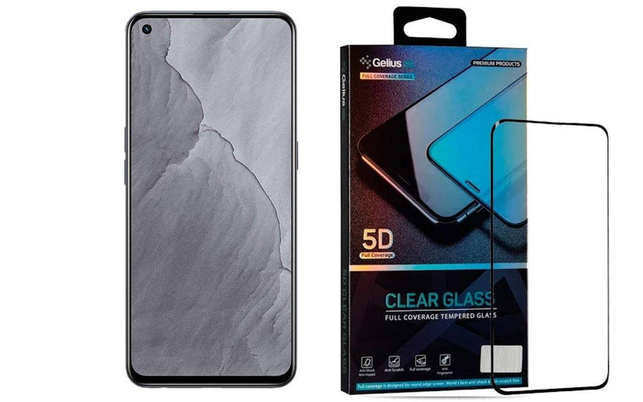 

Защитное стекло 5D Gellius для Realme GT Master Edition, Черный