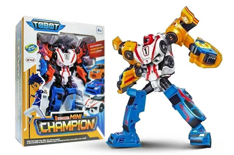 

Робот "TOBOT" "CHAMPION" 3в1 529 р.22*10*28см.