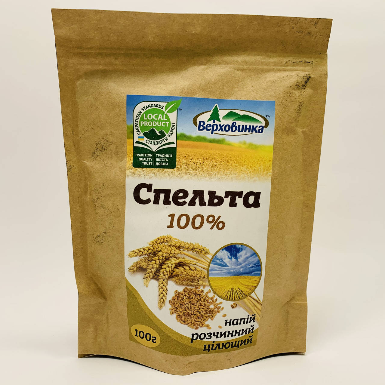 

Целебный напиток Спельта 100% "Верховина", 100 г