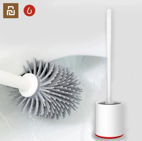 

Ершик для унитаза Xiaomi iCLEAN YB-05 TPR ёрш для чистки туалета, Белый