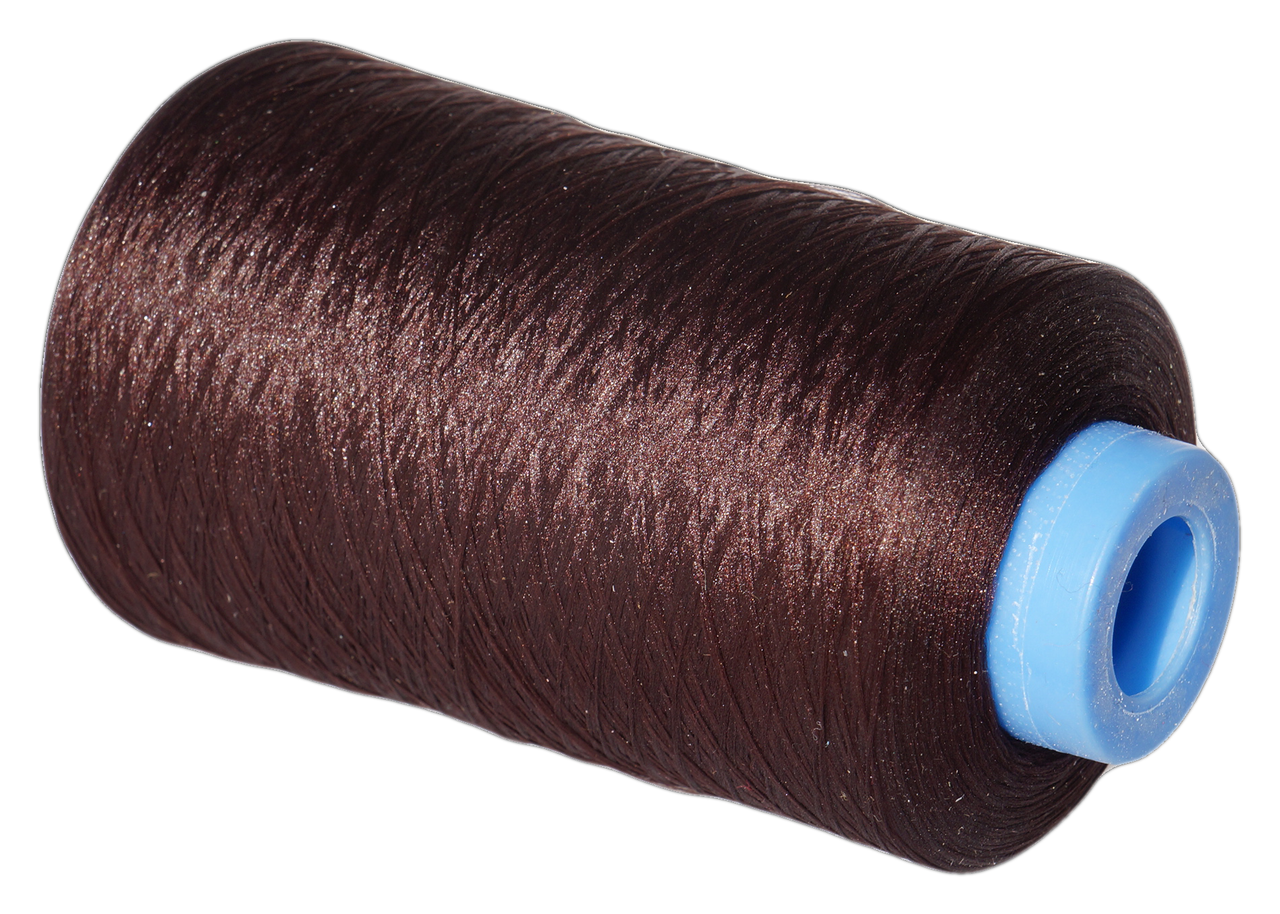 

Нитки для оверлока тёмно коричневый