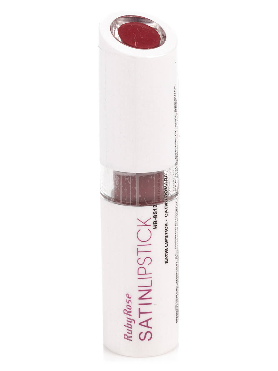 

Помада Satin Lipstick ruby rose