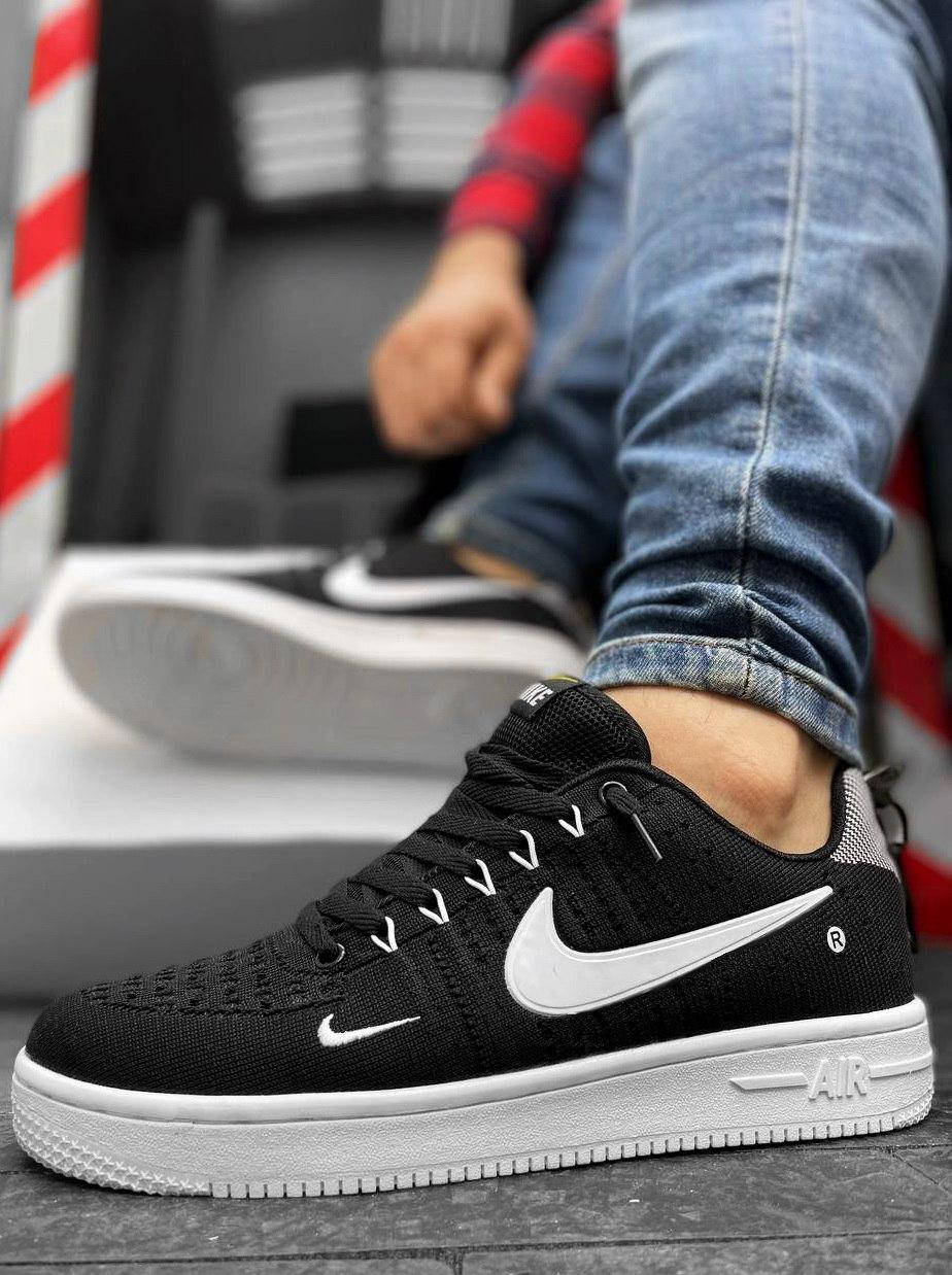 

Мужские кроссовки Nike Air Force, летние найк аир форс утилити белые, эир форс, найки сетка, Белый