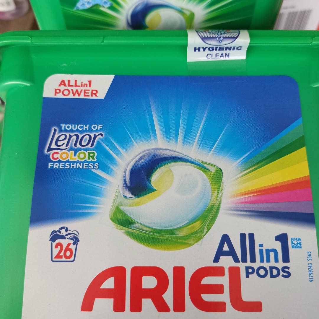 

Гель капсулы Ariel Power capsules 3X action Color & Style 26 шт