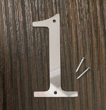 

Цифра нержавейка "1" 50*1мм с гвоздиками