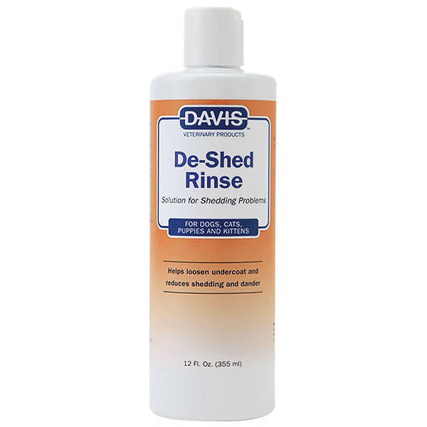 

Davis De-Shed Rinse Облегчение линьки ополаскиватель для собак и котов 355 мл
