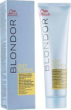 

Осветлючий масляний Крем Wella Blondor Soft Blonde Cream 200мл