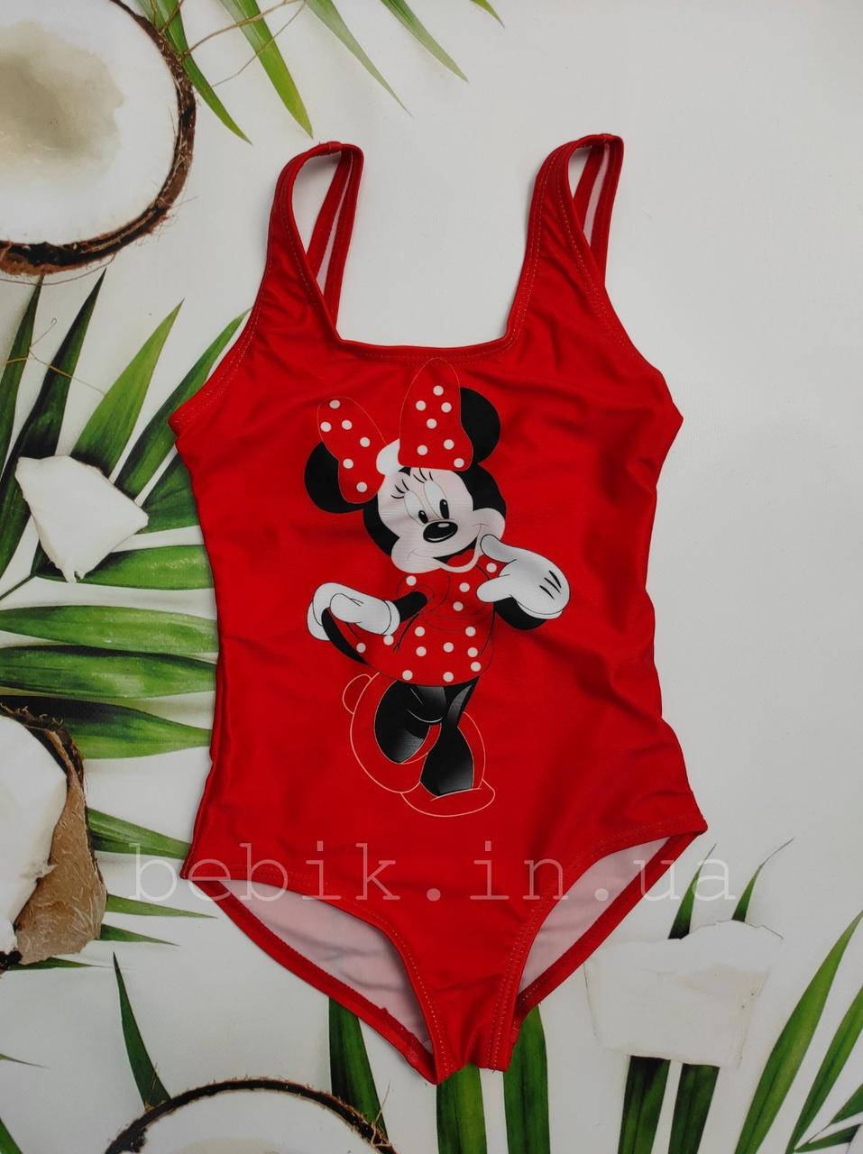 

Детский сплошной купальник с Minnie Mouse