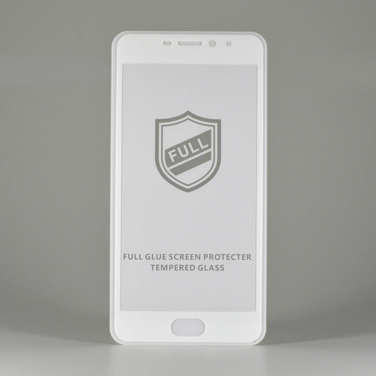 

Защитное стекло на Meizu M5 Note белое Full Glue клеевой слой по всей поверхности, Белый