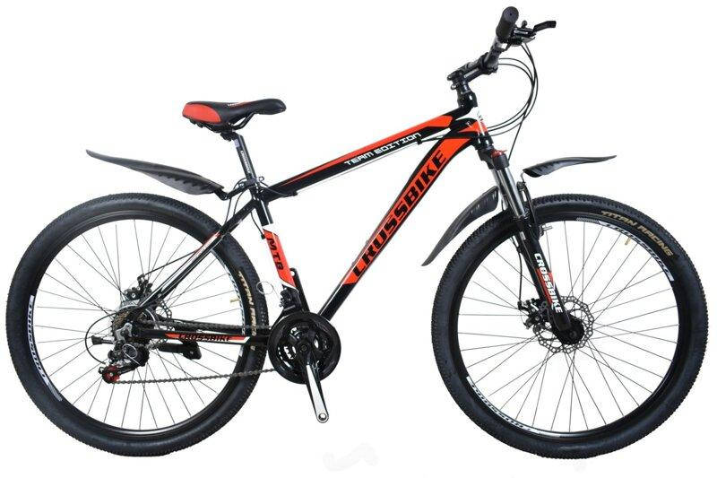 

Велосипед Cross Hunter 27.5" 17" Алюминий МТБ Хардтейл 2022 от 160 см, Черный