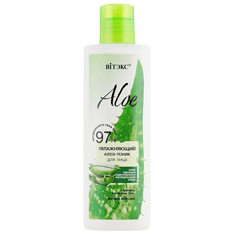 

Тоник для лица "Увлажняющий" ВітЭкс Aloe 97%, 150мл