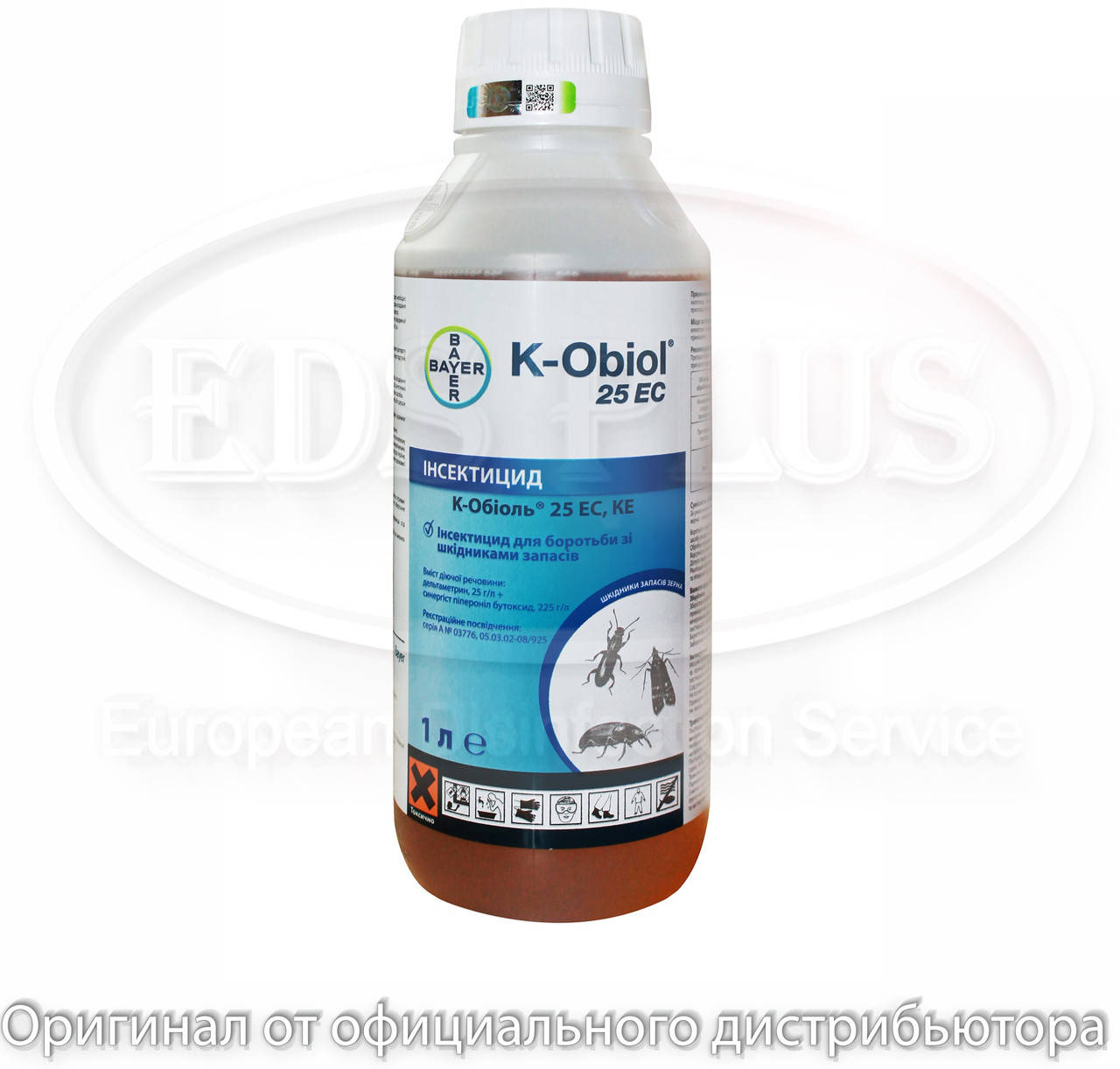 

K-ОБИОЛЬ, 25 EC к.э. K-Obiol "Bayer" инсектицид для газации складов и зернохранилищ