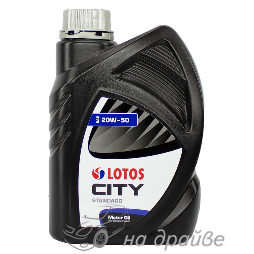 

Масло моторное CITY STANDARD SF/CD 20W-50 1 л Lotos Oil