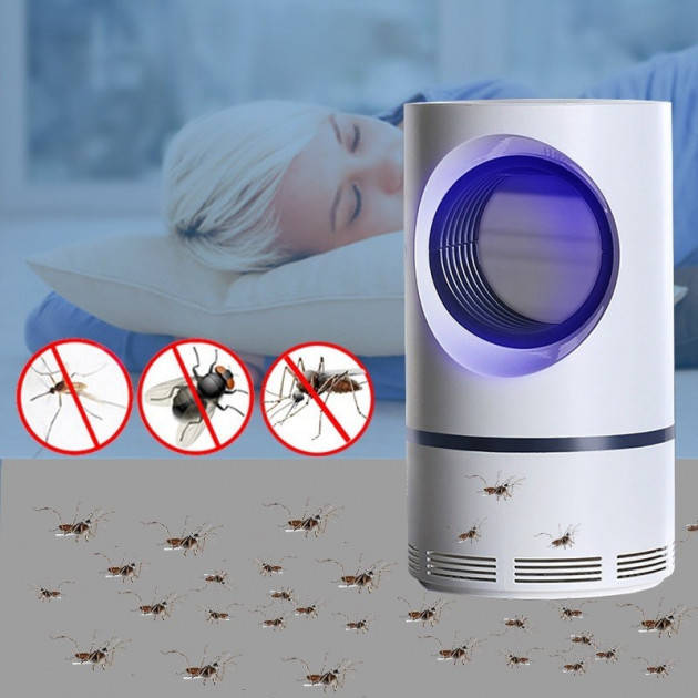 

Уничтожитель комаров и насекомых Mosquito Killer лампа ловушка от USB М