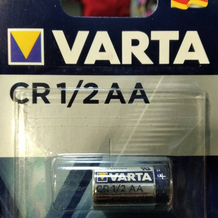 

Батарейка Varta CR 1/2 AA (CR 142500) 3V lithium
