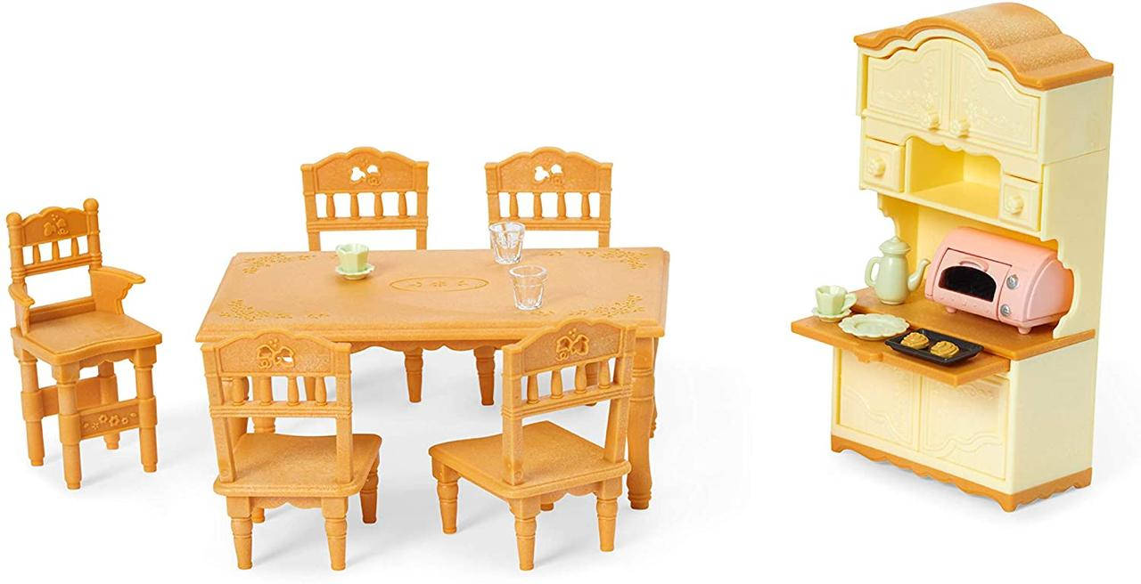 

Мебель для кроликов Столовая Сильваниан Фэмилис, Sylvanian Families Dining Room Оригинал из США